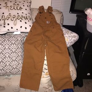 Boys size 7 overalls excellent condition carhartt